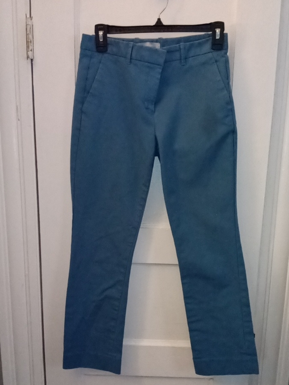 Women's Blue Mid Leg Pants